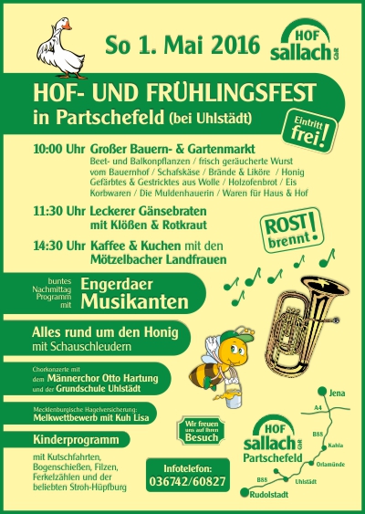 Hof Sallach - Hof- und Frühlingsfest 2016